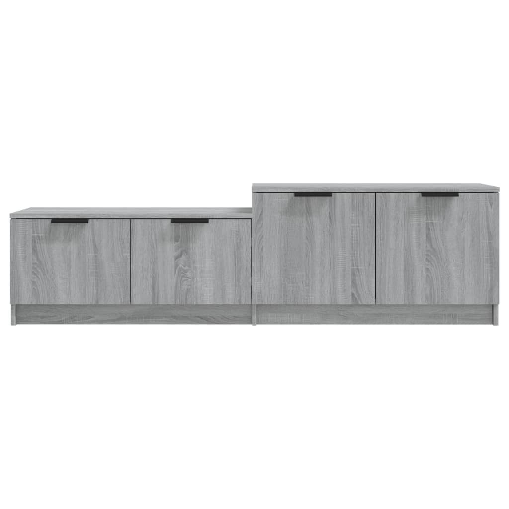 Mobile TV Grigio Sonoma 158,5x36x45 cm in Legno Multistrato