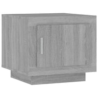 Tavolino da Salotto Grigio Sonoma 51x50x45cm Legno Multistrato