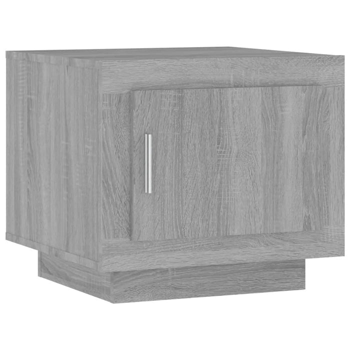 Tavolino da Salotto Grigio Sonoma 51x50x45cm Legno Multistrato