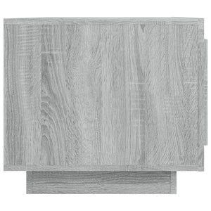 Tavolino da Salotto Grigio Sonoma 102x50x45cm Legno Multistrato 817232