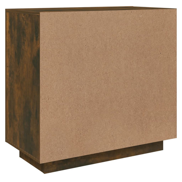 Credenza Rovere Anticato 80x40x75 cm in Legno Multistrato cod mxl 17004