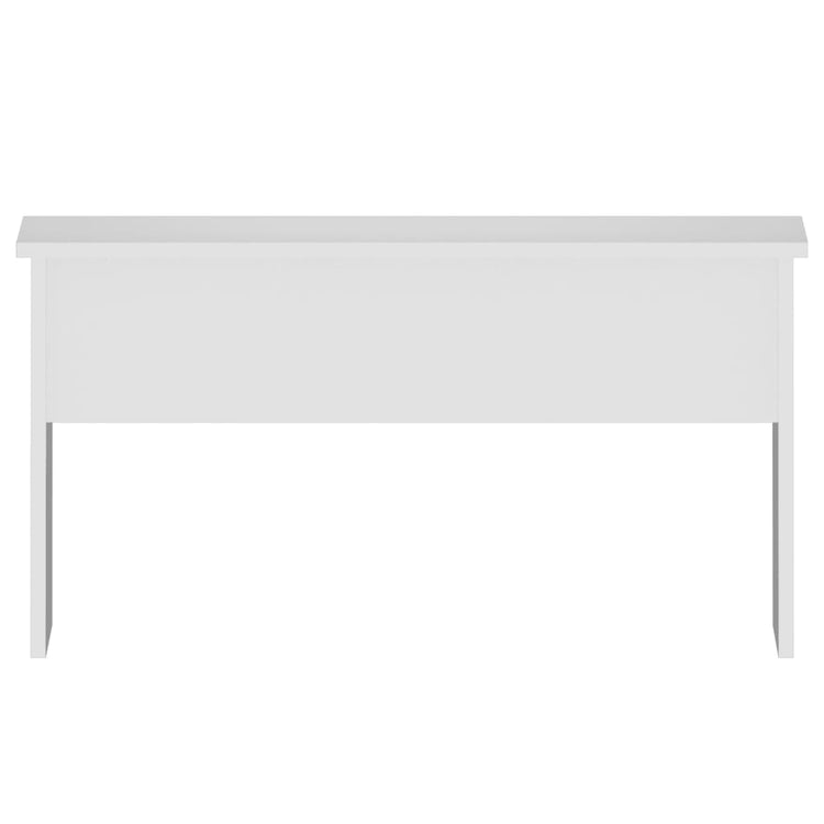 Tavolino da Salotto Bianco 80x50,5x41,5 cm Legno Multistrato