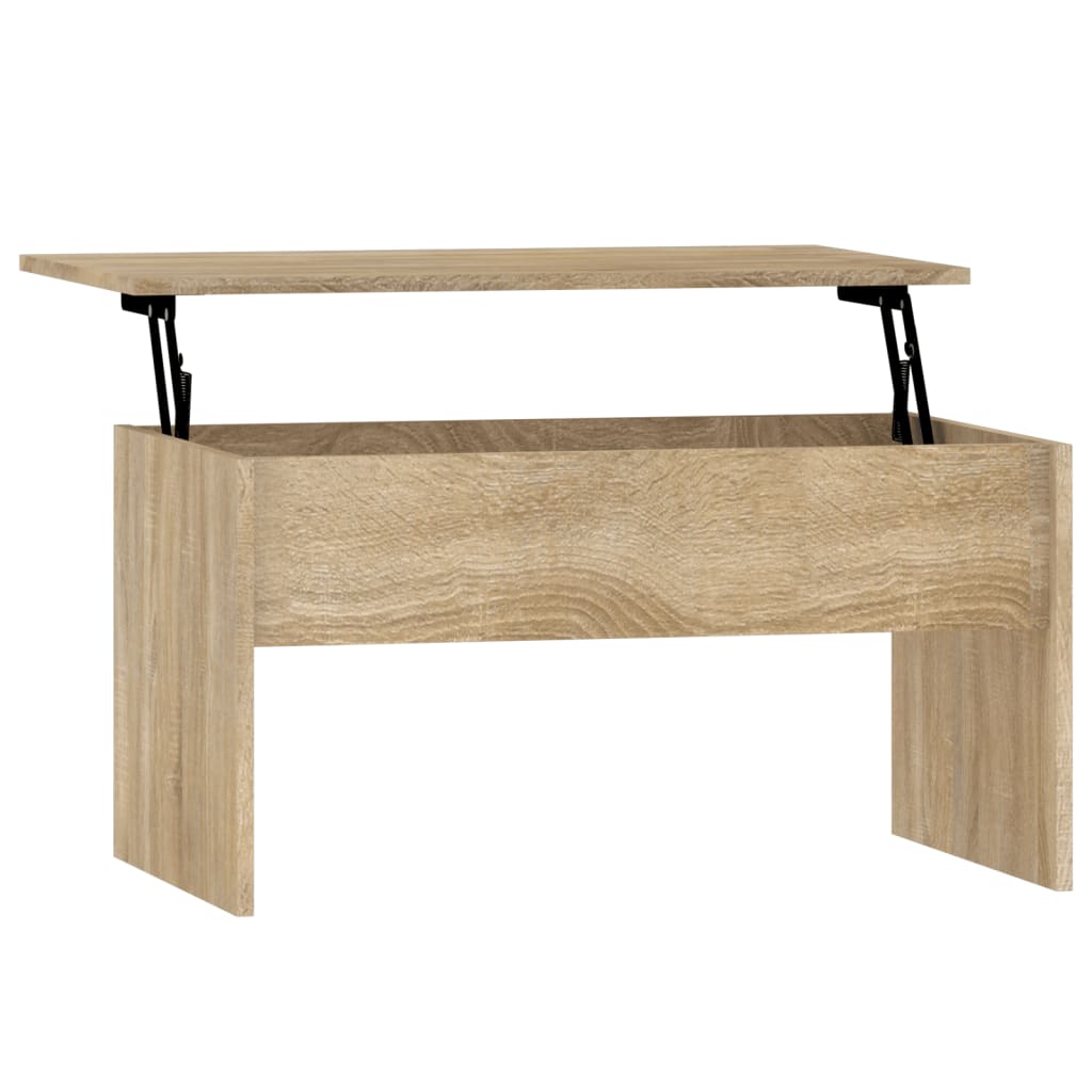 Tavolino Salotto Rovere Sonoma 80x50,5x41,5cm Legno Multistrato 809641