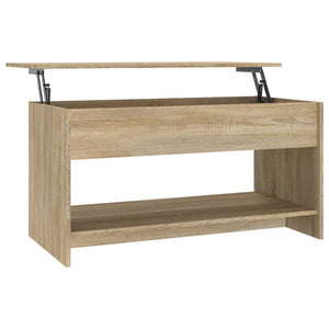 Tavolino Salotto Rovere Sonoma 102x50x52,5 cm Legno Multistrato cod mxl 16595