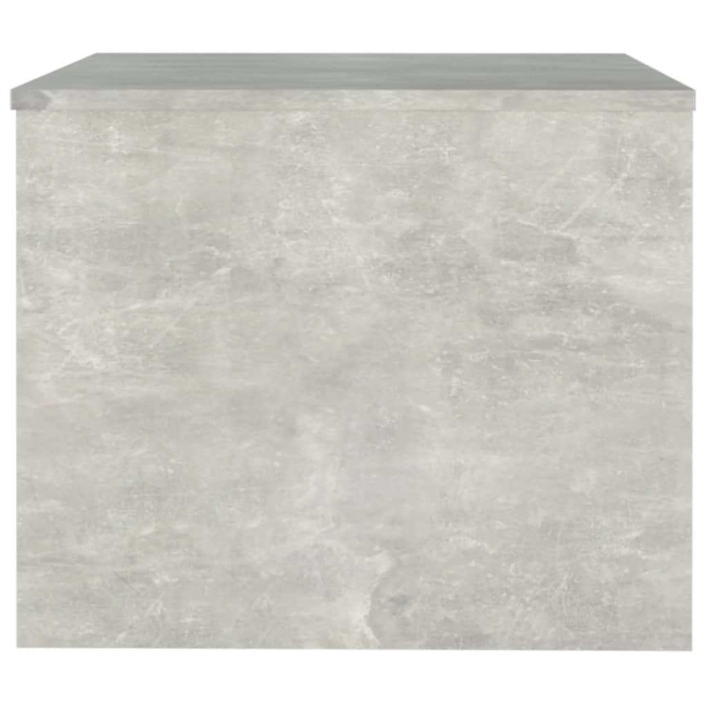 Tavolino da Salotto Grigio Cemento 80x50x40cm Legno Multistrato cod mxl 19859