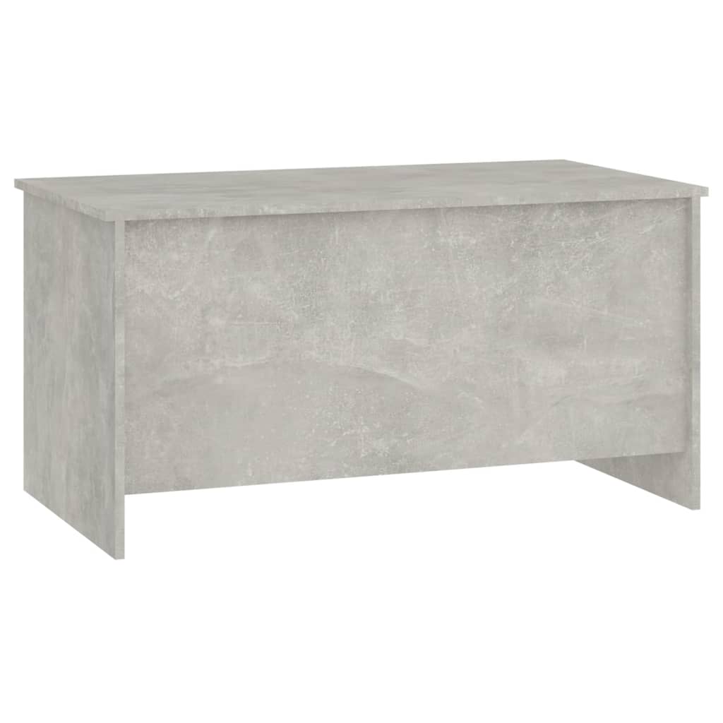 Tavolino Grigio Cemento 102x55,5x52,5 cm in Legno Multistrato cod mxl 9269