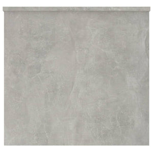 Tavolino Grigio Cemento 102x55,5x52,5 cm in Legno Multistrato cod mxl 9269