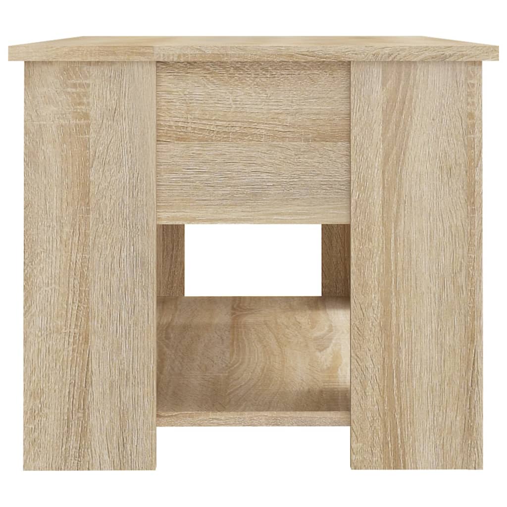 Tavolino da Salotto Rovere Sonoma 79x49x41 cm Legno Multistrato 809713