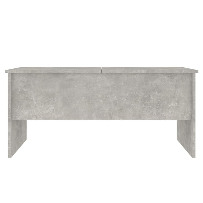 Tavolino Grigio Cemento 102x50,5x46,5 cm in Legno Multistrato cod mxl 23493