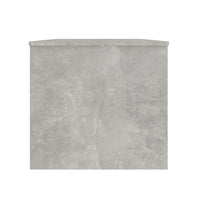 Tavolino Grigio Cemento 102x50,5x46,5 cm in Legno Multistrato cod mxl 23493