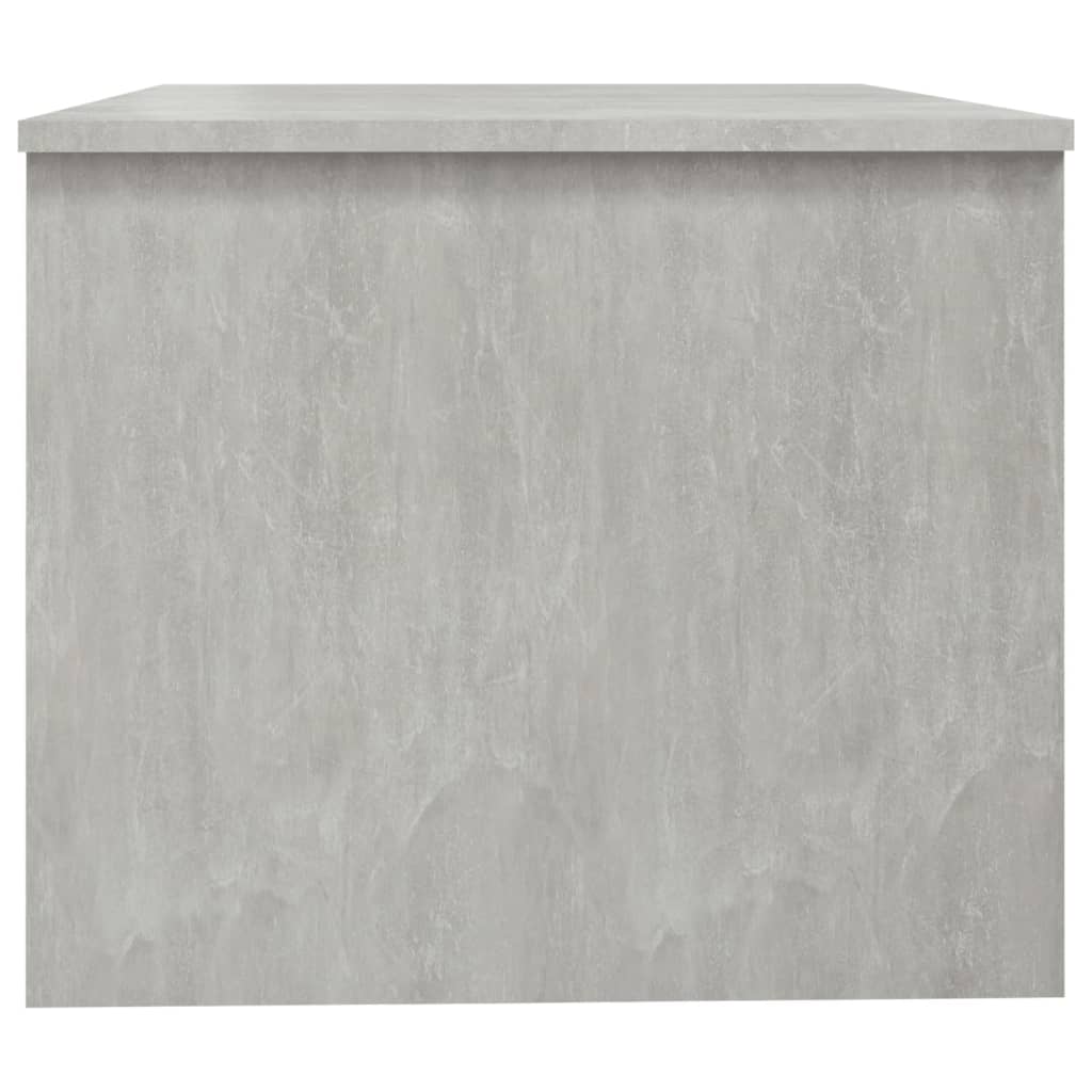 Tavolino Salotto Grigio Cemento 80x50x42,5 cm Legno Multistrato cod mxl 18108