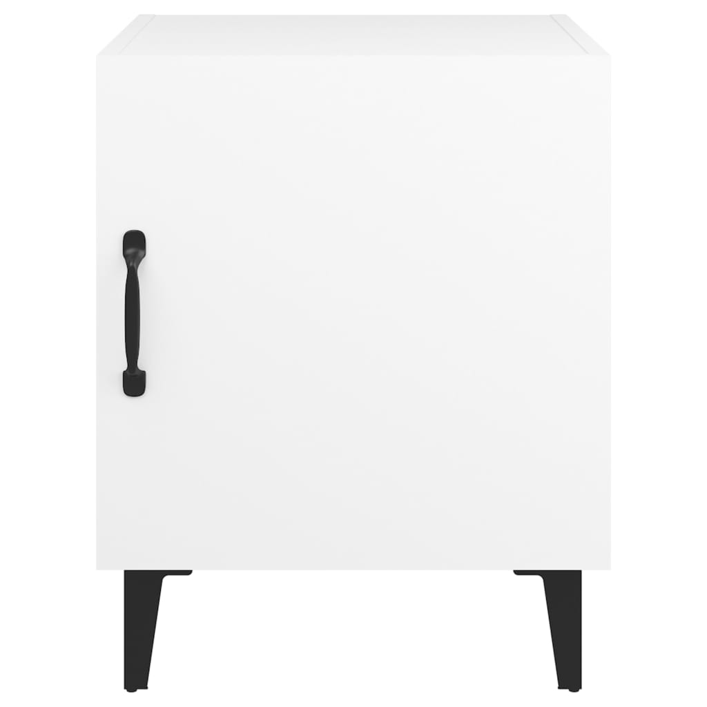 Comodino Bianco in Legno Multistrato cod mxl 29906