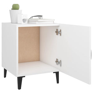 Comodino Bianco in Legno Multistrato cod mxl 29906