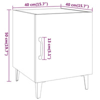 Comodino Bianco in Legno Multistrato cod mxl 29906