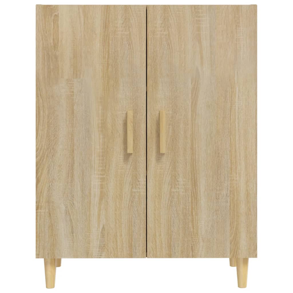 Credenza Rovere Sonoma 70x34x90 cm in Legno Multistrato cod mxl 47560