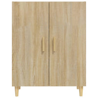 Credenza Rovere Sonoma 70x34x90 cm in Legno Multistrato cod mxl 47560