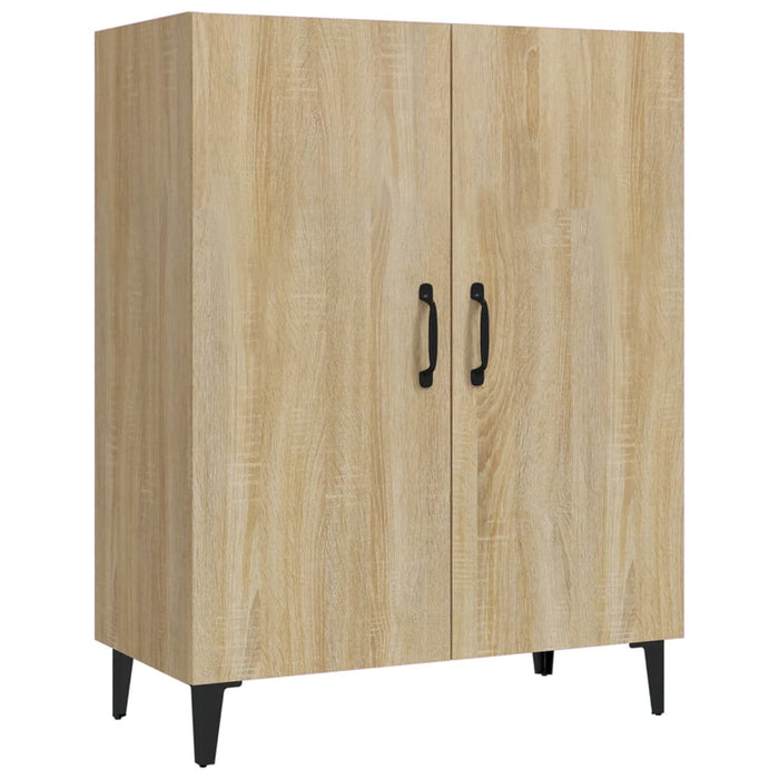 Credenza Rovere Sonoma 70x34x90 cm in Legno Multistrato cod mxl 18545