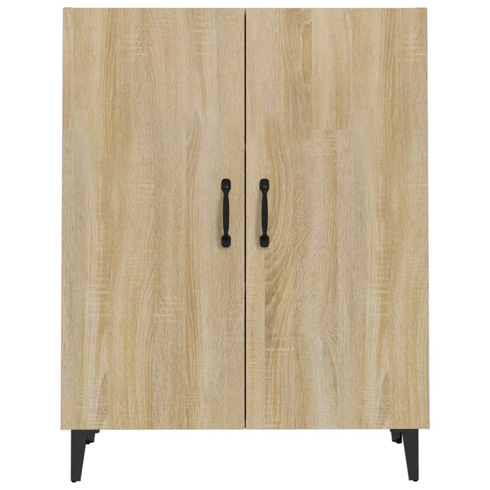 Credenza Rovere Sonoma 70x34x90 cm in Legno Multistrato cod mxl 18545