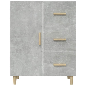 Credenza Grigio Cemento 69,5x34x90 cm in Legno Multistrato cod mxl 16882