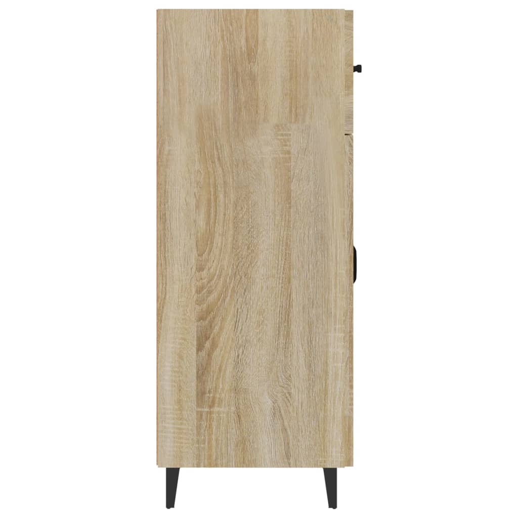 Credenza Rovere Sonoma 69,5x34x90 cm in Legno Multistrato 812198