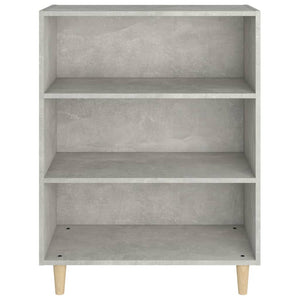 Credenza Grigio Cemento 69,5x32,5x90 cm in Legno Multistrato cod mxl 26227