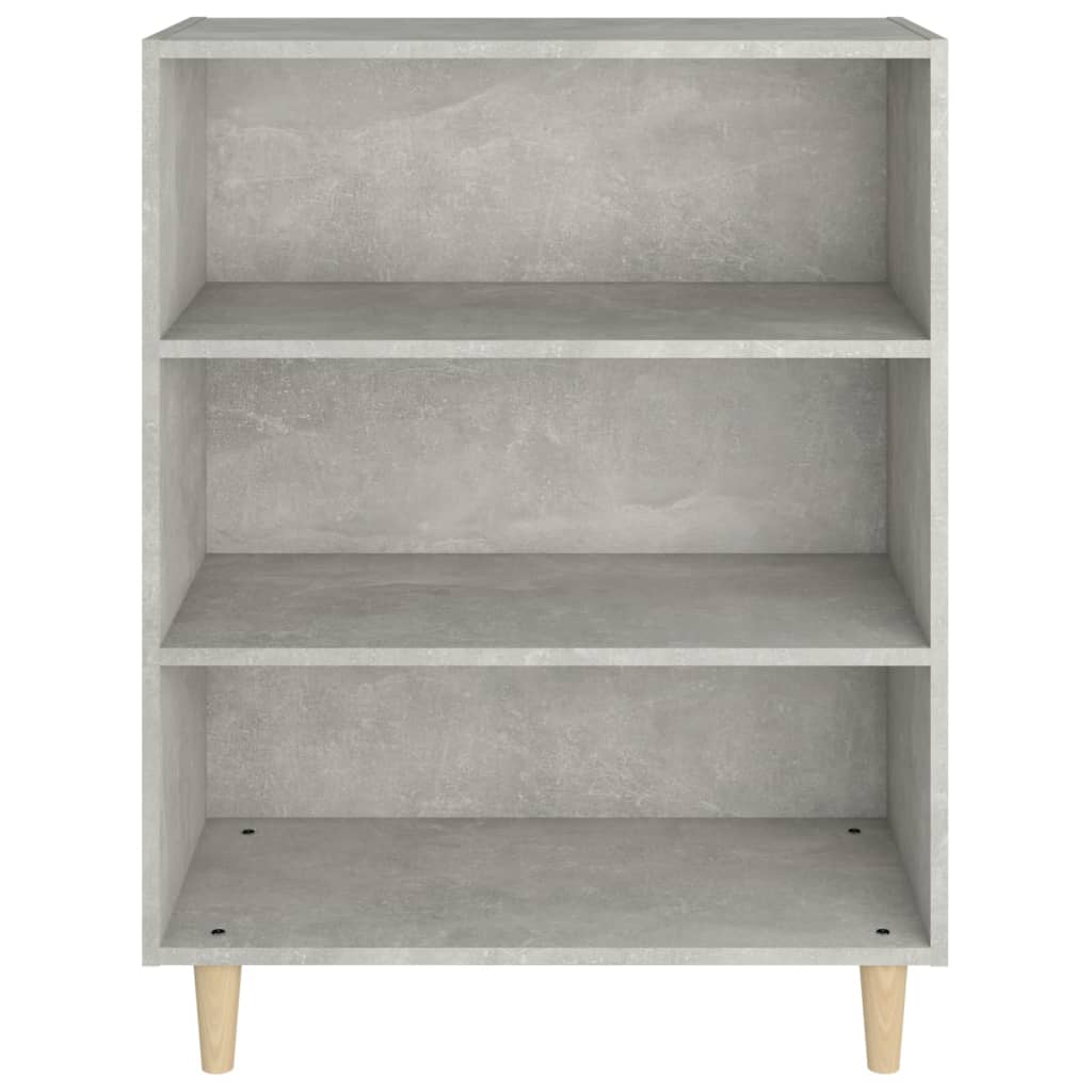 Credenza Grigio Cemento 69,5x32,5x90 cm in Legno Multistrato 812244