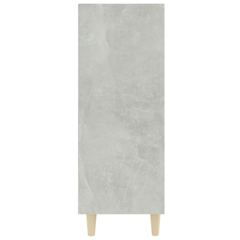 Credenza Grigio Cemento 69,5x32,5x90 cm in Legno Multistrato cod mxl 26227