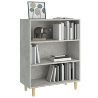 Credenza Grigio Cemento 69,5x32,5x90 cm in Legno Multistrato 812244