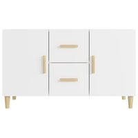 Credenza Bianca 100x36x60 cm in Legno Multistrato cod mxl 9386