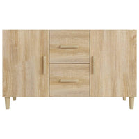 Credenza Rovere Sonoma 100x36x60 cm in Legno Ingegnerizzato cod mxl 16624