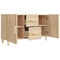 Credenza Rovere Sonoma 100x36x60 cm in Legno Multistrato 812513