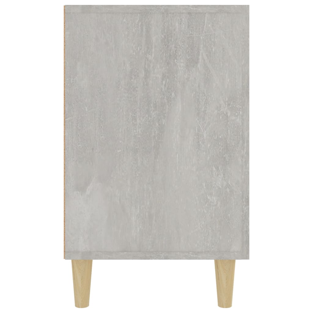 Credenza Grigio Cemento 100x36x60 cm in Legno Multistrato 812514