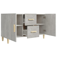 Credenza Grigio Cemento 100x36x60 cm in Legno Multistrato cod mxl 21107