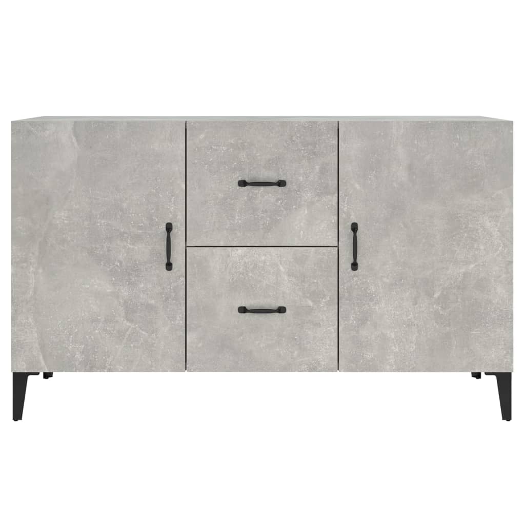 Credenza Grigio Cemento 100x36x60 cm in Legno Multistrato cod mxl 10468