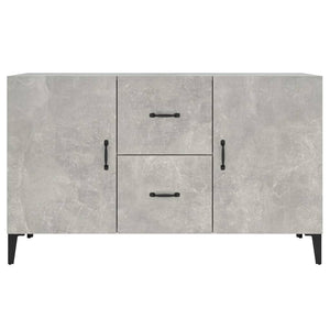 Credenza Grigio Cemento 100x36x60 cm in Legno Multistrato cod mxl 10468