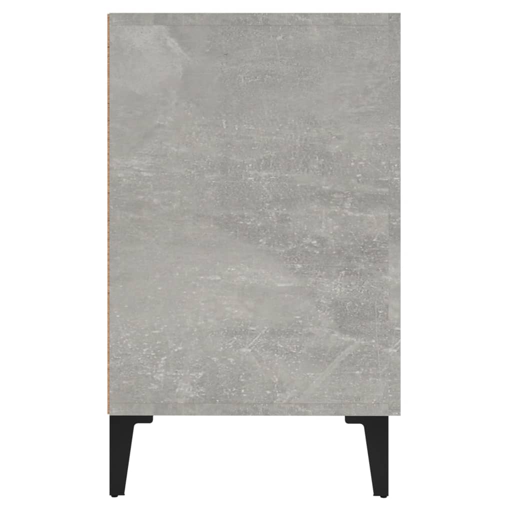 Credenza Grigio Cemento 100x36x60 cm in Legno Multistrato cod mxl 10468