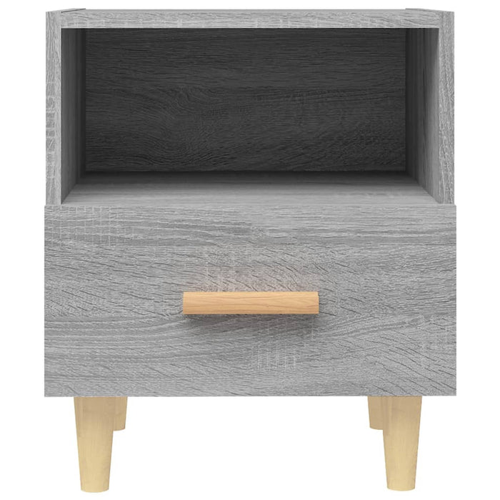 Comodini 2 pz Grigio Sonoma 40x35x47 cm 817300