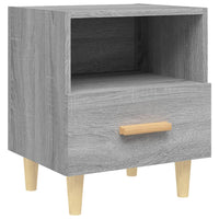 Comodini 2 pz Grigio Sonoma 40x35x47 cm 817300