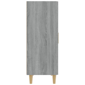 Credenza Grigio Sonoma 70x34x90 cm in Legno Multistrato cod mxl 47491