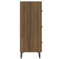 Credenza Rovere Marrone 69,5x34x90 cm in Legno Multistrato cod mxl 9457