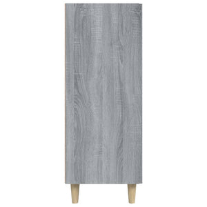 Credenza Grigio Sonoma 69,5x34x90 cm in Legno Multistrato cod mxl 12649