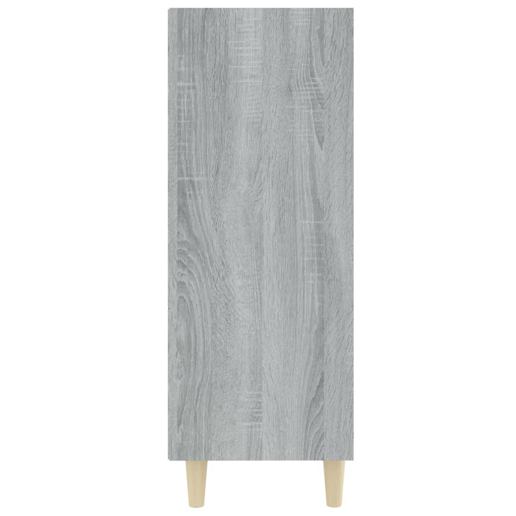 Credenza Grigio Sonoma 69,5x32,5x90 cm in Legno Multistrato cod mxl 18801