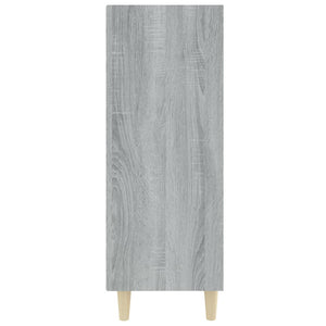 Credenza Grigio Sonoma 69,5x32,5x90 cm in Legno Multistrato cod mxl 18801