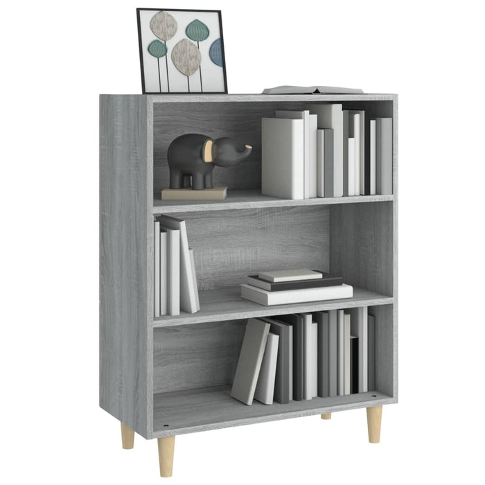 Credenza Grigio Sonoma 69,5x32,5x90 cm in Legno Multistrato cod mxl 18801