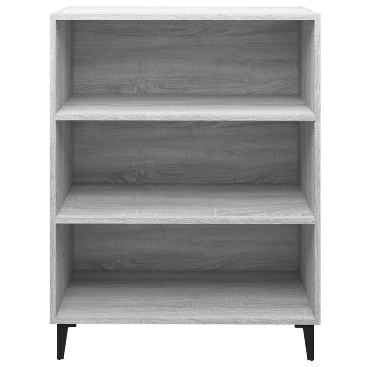 Credenza Grigio Sonoma 69,5x32,5x90 cm in Legno Multistrato