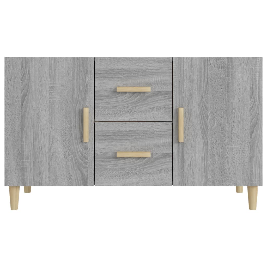 Credenza Grigio Sonoma 100x36x60 cm in Legno Multistrato cod mxl 13394