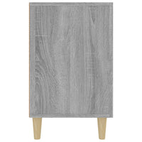 Credenza Grigio Sonoma 100x36x60 cm in Legno Multistrato cod mxl 13394