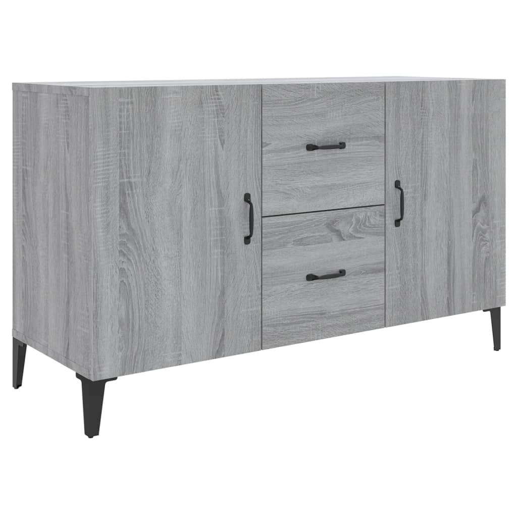 Credenza Grigio Sonoma 100x36x60 cm in Legno Multistrato cod mxl 11552