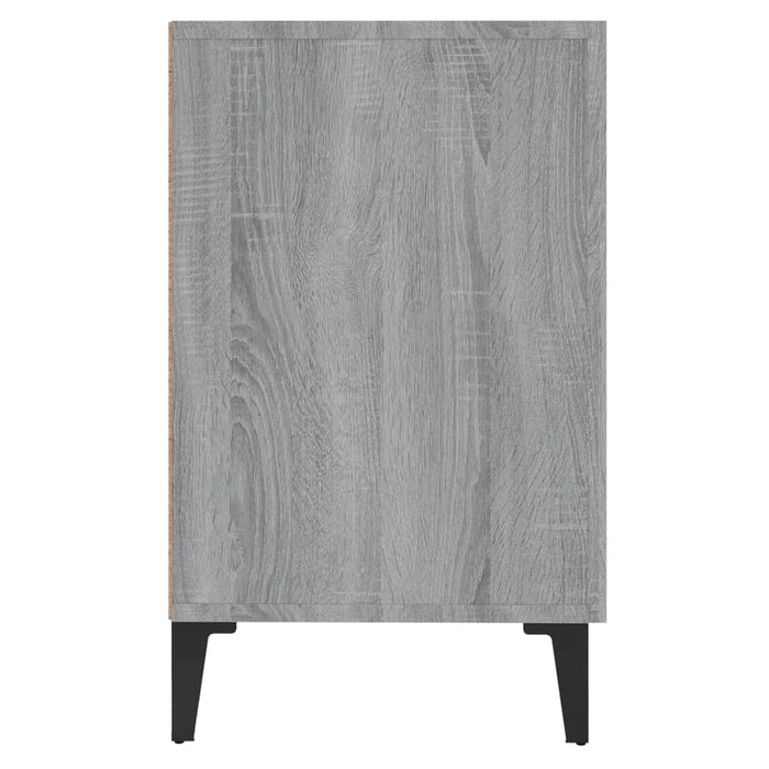 Credenza Grigio Sonoma 100x36x60 cm in Legno Multistrato cod mxl 11552