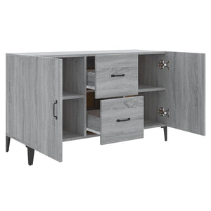 Credenza Grigio Sonoma 100x36x60 cm in Legno Multistrato cod mxl 11552